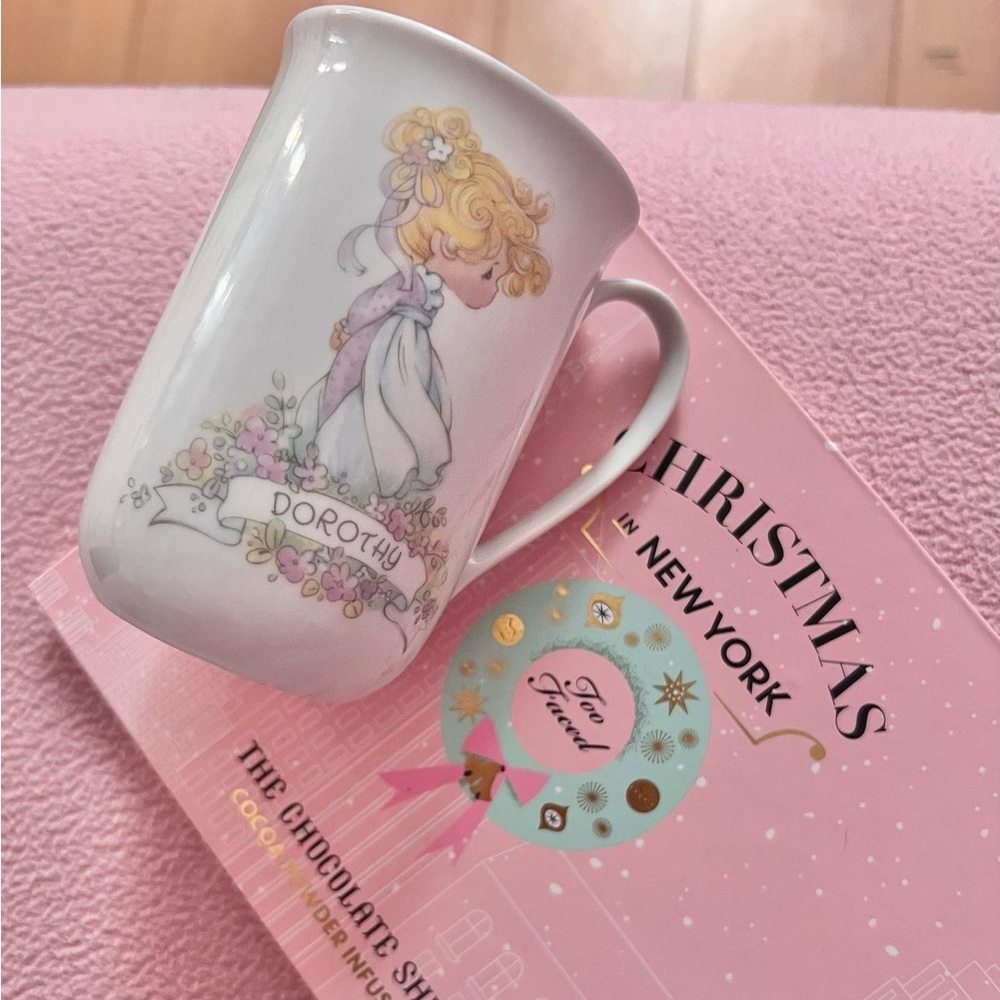 Precious Moments rare porcelain mug